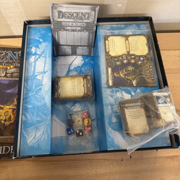 Descent Journeys in the Dark 2nd Edition Board Game – Used - Picture 3 of 4